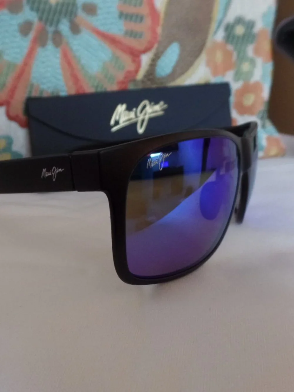 Maui Jim KANAIO COAST in Matte Black Frame w/Blue Hawaii Lens